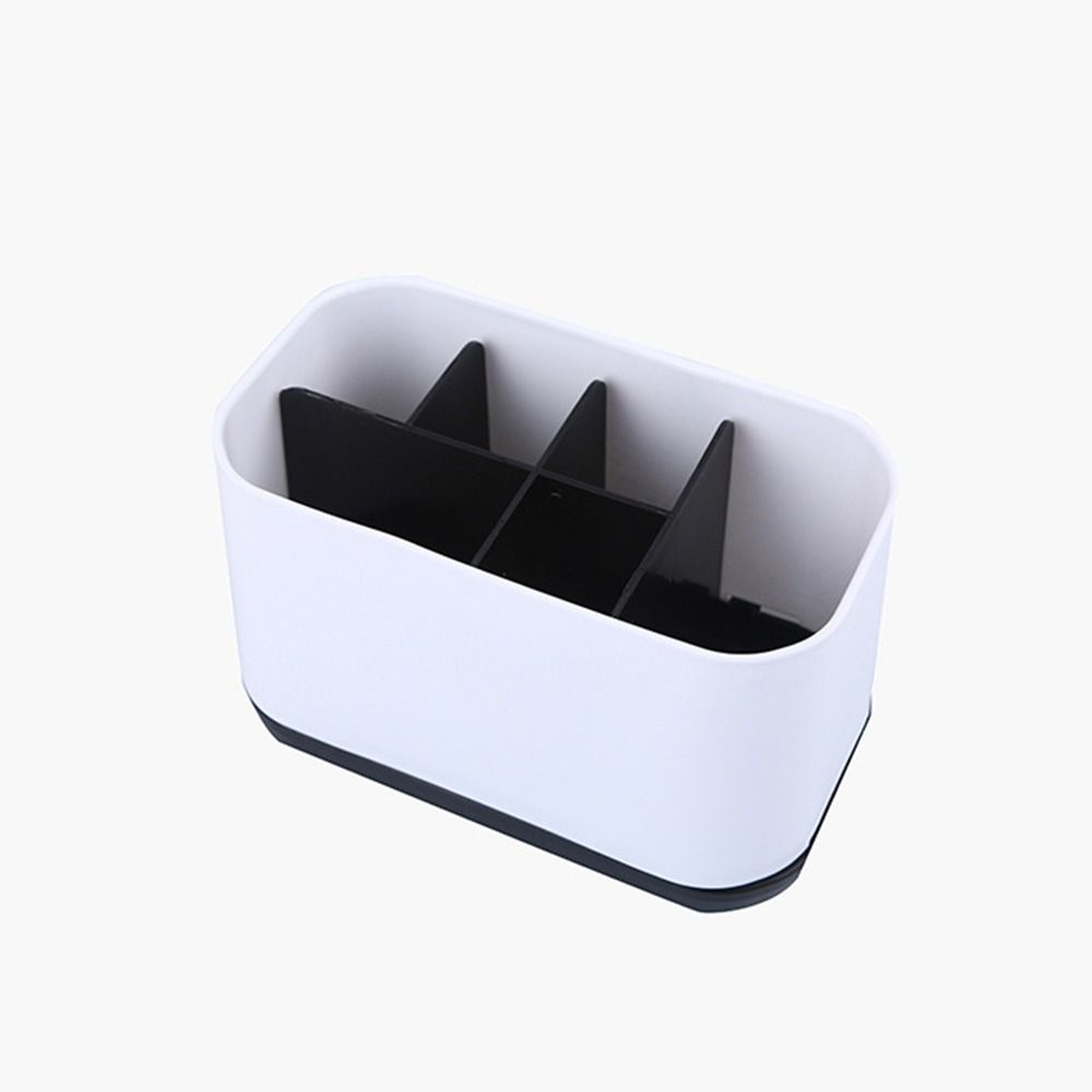 Portable Bathroom Toiletries Storage Rack Grid Toothbrush Racks Electric Toothbrush Storage Box