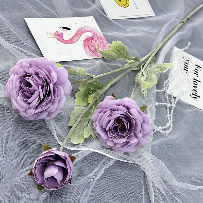 Artificial Peony Flower Wedding Hotel Restaurant Decoration Props Photography