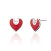 Luv-it Silver Heart Earrings H0180