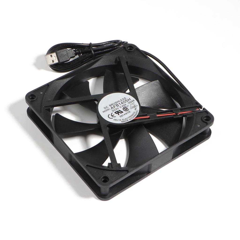 140mm DC5V USB Connector CPU Cooler Radiator 14cm 140x140x25mm Computer PC Case Cooling Fans