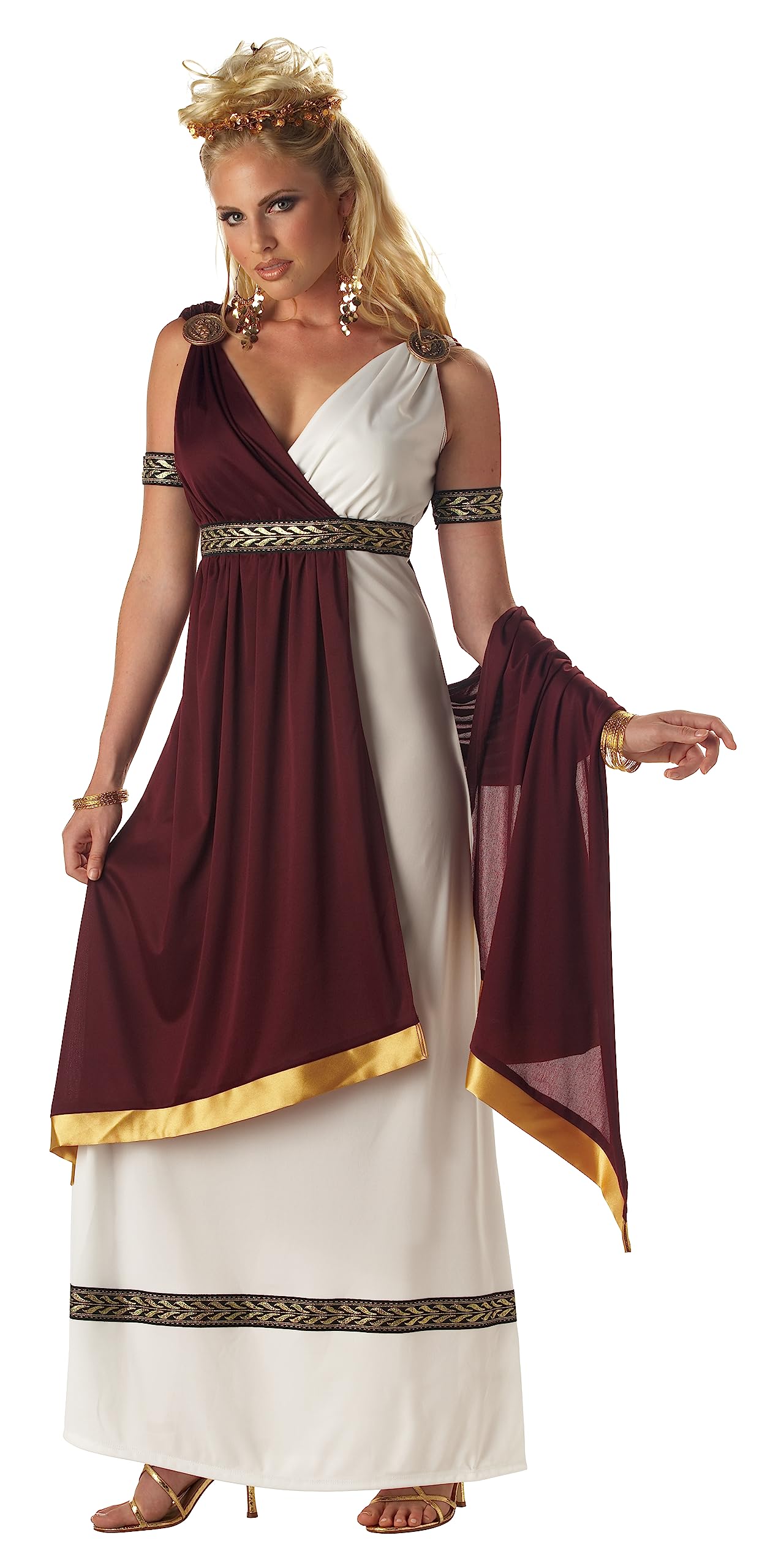 

Roman Empress Halloween Costume for Medium [California Costumes] AdultsHalloweenSize (8-10)