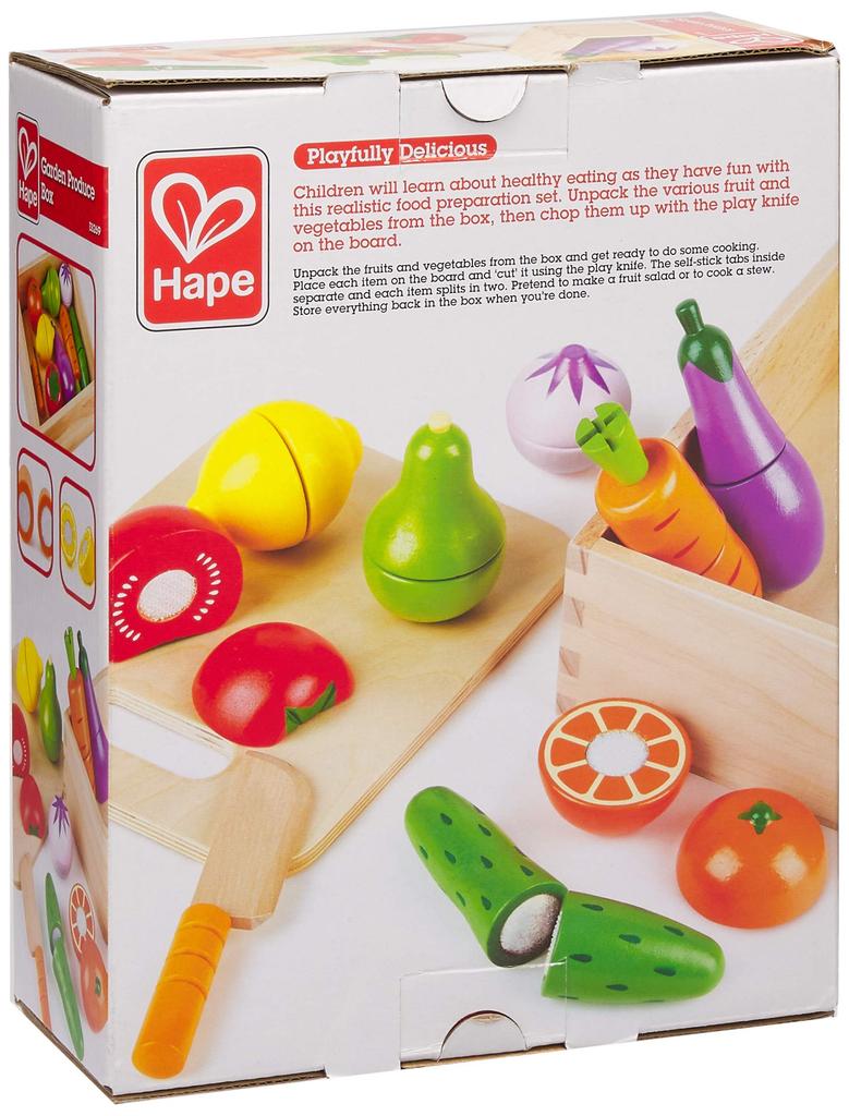Hape Fresh Vegetables Fruits E8269 &