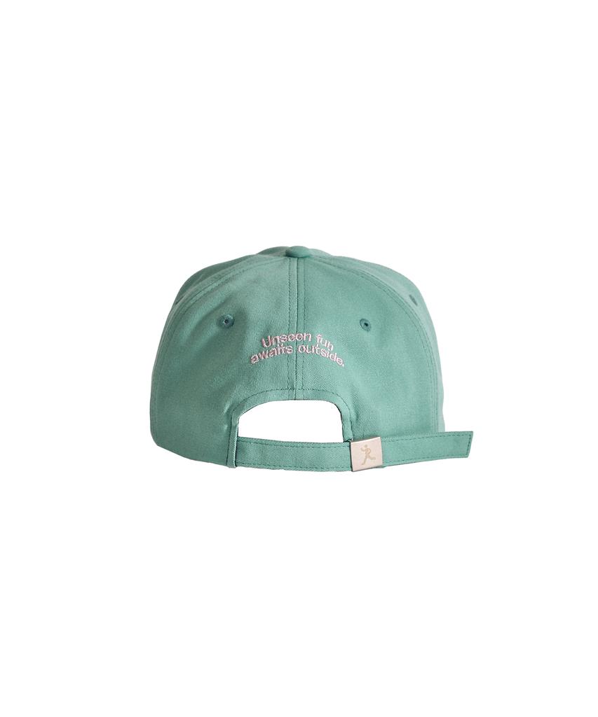 Chologseutyudio Three People Ball Cap (Green)