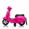 Motorcycle - MINI VESPA - Pink - Electric - Integrated Light and Sound
