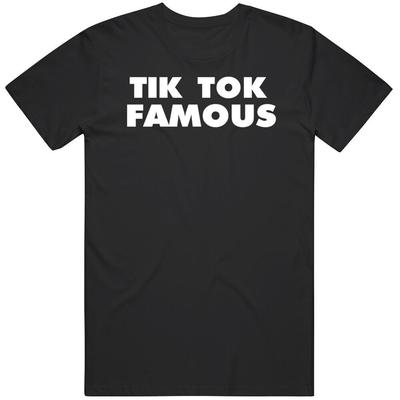 Tik Tok Famous Pop Culture Tik Tok Fan V2 T Shirt Unisex T-Shirt