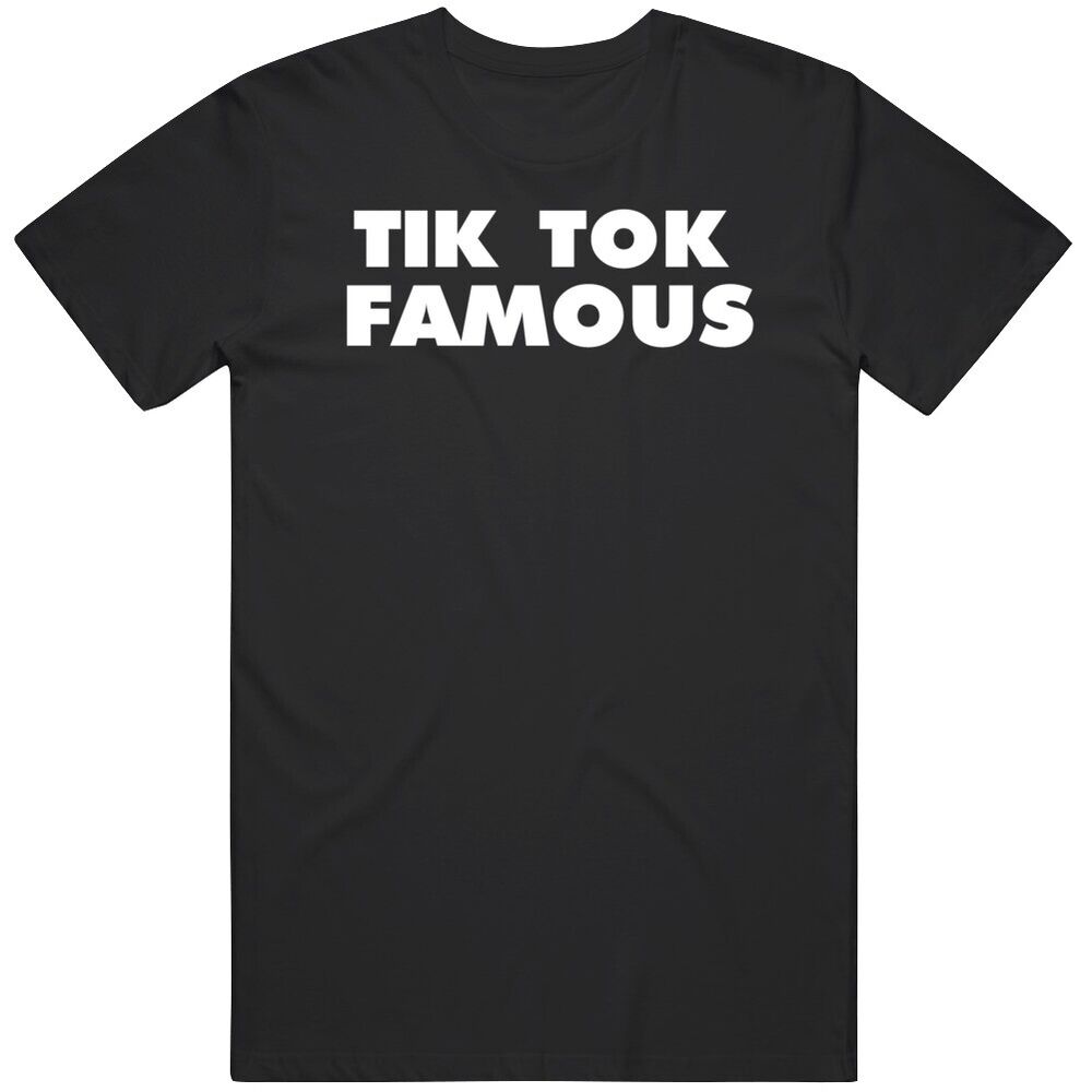 Tik Tok Famous Pop Culture Tik Tok Fan v2 T Shirt Unisex T-Shirt S