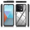 Luxusní nárazuvzdorný kryt 2v1 pro Poco X6 5G 2024 Křišťálový kryt Tvrdý zadní kryt Capa Funda Xiaomi Mi Poco C65 Pouzdro Telefon PocoX6 X 6 C 65 Nárazník Etui