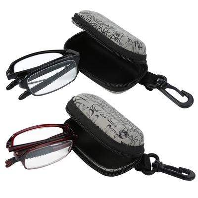 2 Colors 1.0/1.5/2.0/2.5/3.0/3.5/4.0 Portable Lightweight Folding Reading Presbyopic Glass