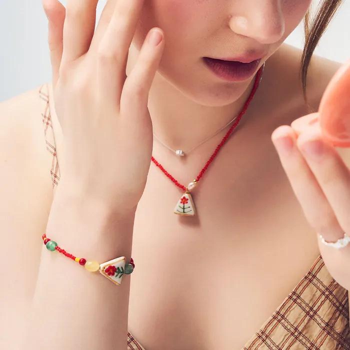 Bloom Garden Glass Bracelet
