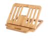 Solid Wood Foldable Laptop and Tablet Stand with Cooling Feature