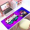 Fun Music Game FFriday Night Funkin Mouse Pad Large Thick Desk Pad Stitched Edges Gaming Mouse Mat For Pc