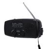 Emergency Hand Crank Radio with LED Flashlight 10000mah Battery Multi Functional USB  d Solar Power Portable Wther Radio AM/FM/NOAA WB