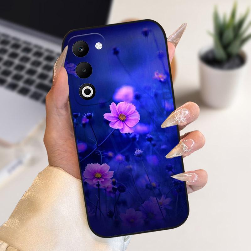 For Oppo A5 A5m CPH2727 A5i Pro 4G Case Fashion Luxury Painted Back Cover For Oppo A5 5G Soft Silicone TPU Bumper