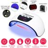 54W UV LED Light with Automatic Sensor and Four Timers for Gel Nails and Resin Craft Curing