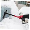 Portable Snow Scraper Ergonomic Grip Efficient Ice And Frost Removal Tool For Trucks Suvs Snow Brush For Windshield And Window Cleaning