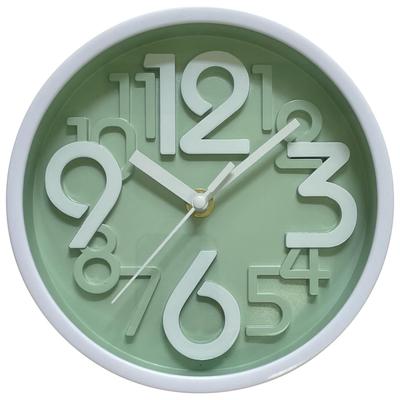 Simple Easy To Read Wall-mounted Clock Punch-free Stereo Numeral 3D Punch-free Fashion Digital Wall Clock for School Decoration