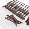 40Pcs/Set Carp Fishing Accessories Set with Storage Box Portable Metal Swivels Soft Tubes Sleeves Carp Fishing Gear Equipment Kit