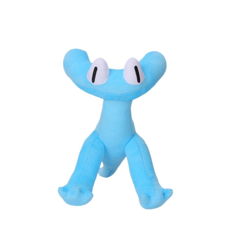 

Плюшевая игрушка Динозавр из Rainbow Friends Глава 2 Мягкая и приятная на ощупь Игрушка-мягкая игрушка из короткого плюша от Jili синий