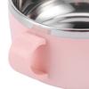 Baby Children Bowl Cartoon 304 Stainless Steel Rice Feeding Bowl with Lid Tableware