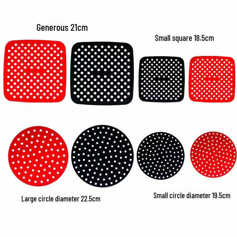 7" Silikonová podložka do horkovzdušné fritézy - Vysokoteplotní a odolná proti oleji