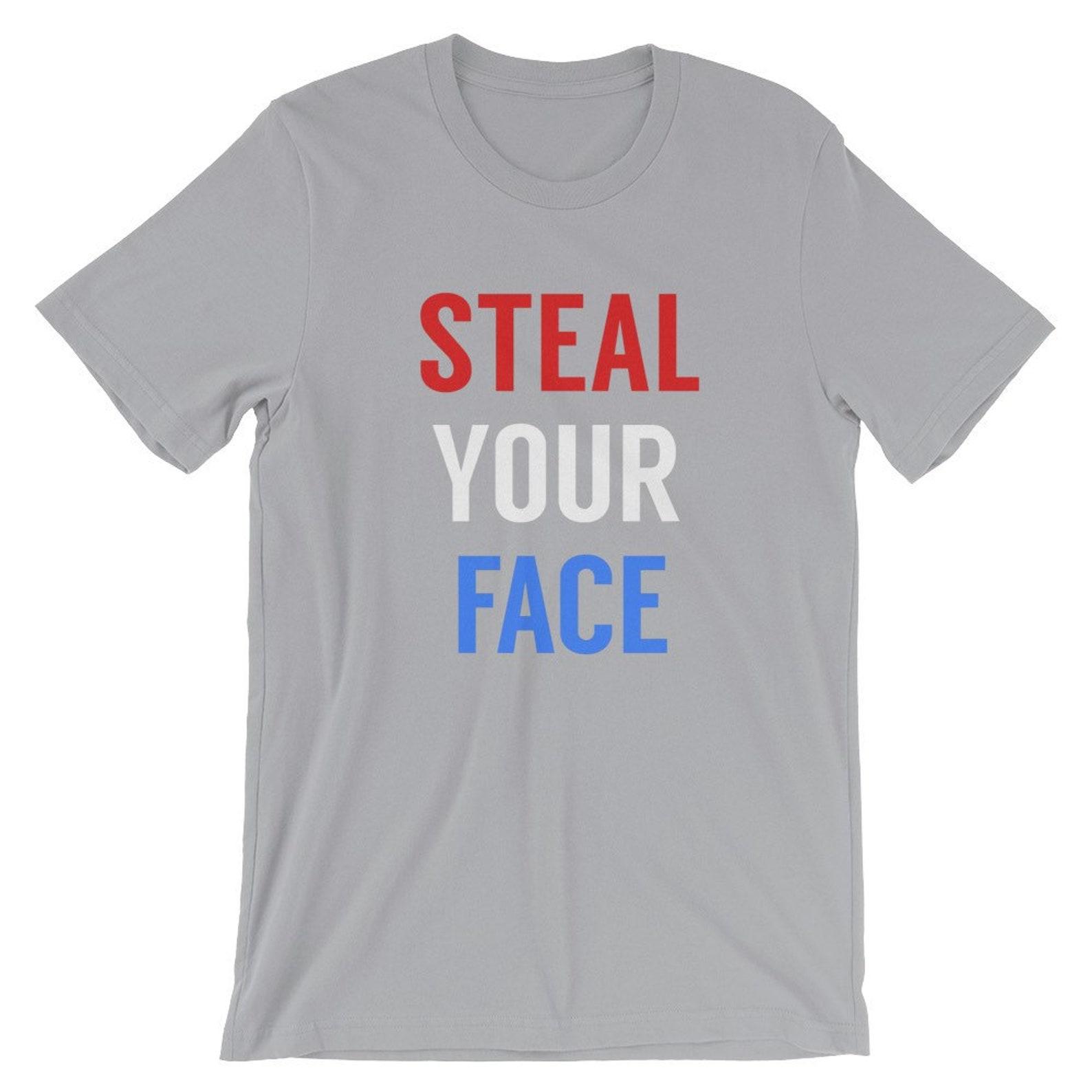 Steal Your Face red white and blue T-shirt! Classic Rock, Jam Band Gift, Music Festival Apparel, 70 s Music, Europe 72 Clothing, Dead, Jam L