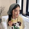 Fashion Polka Dot Hair Scarf Square Thin Cozy Headscarf Waist Butt Curtain Imitation Silk Hair Band