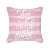 Peach Skin Pillowcase Valentine's Day Pillowcase Pink Heart-shaped Pillow Romantic Series Home Decoration Sofa Cushion Cover