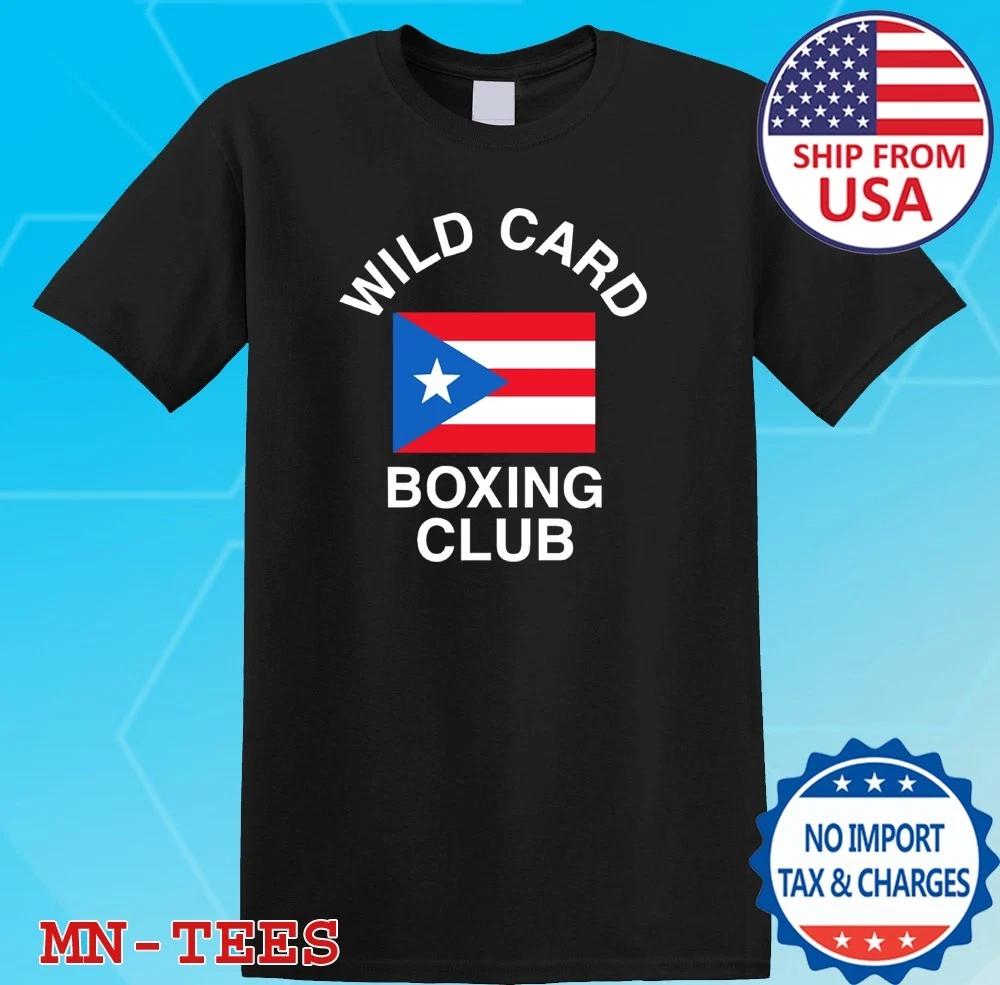 Wild Card Boxing Club Gym Black Size S-5XL 2XL