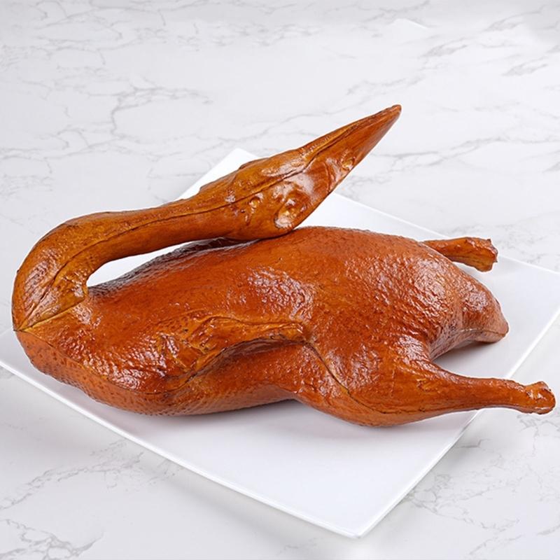 Professionelles realistisches Modell eines Brathähnchens, künstliche Ente zum Braten für Restaurantauslagen und Bildungszwecke