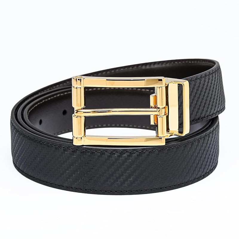 

giorgio stamella genuine leather belt men s business Made in Italy gold buckle wall semi-matte leather width 3cm gift leather wedding Stringer