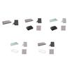 Reflection Photo Mirror for Smartphones Universal Clip-on Glass Lens Adjustable Glass Vertical Clip On Selfie Mirror for Travel & Selfie Photography