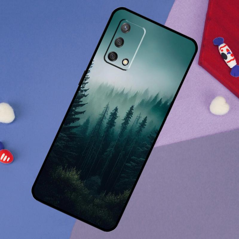 Beautiful Mountain Forest Nature Case For Oppo A60 A80 A40 A6 A5 Pro A15 A16 A17 A57 A94 A74 A54 A76 A96 A18 A38 A58 A78 A98