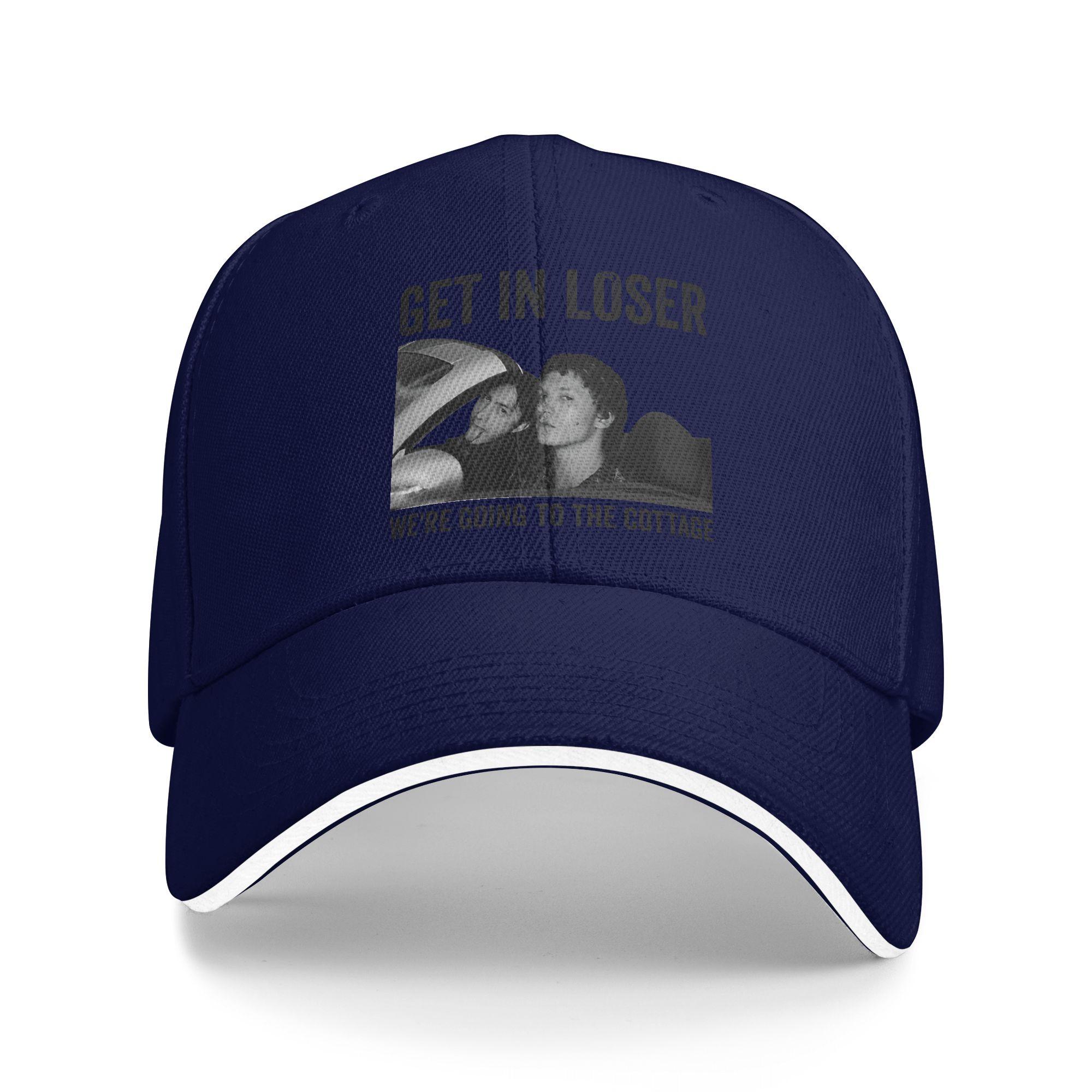 

Get In Loser We re Going To The Cottage Ilya Rozanov and Shane Hollander Heated Rivalry Baseball Cap Street Design Trucker Hat As Picture темно-синього кольору