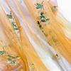 100*150cm Chinese Classical Style Embroidery Fabric Handmade DIY Antique Hanfu Stage Costumes Clothes Fabric