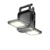 Mini COB Schlüsselanhänger Arbeitslicht mit doppelter Lichtquelle, 5 Modi, wiederaufladbar, hohe Lumen, tragbares LED-Licht für Camping, Wandern, Laufen