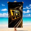 JCB Print Microfiber Beach Towel Sand?Resistant Lightweight Towel For Swimming Outdoor Travel Use