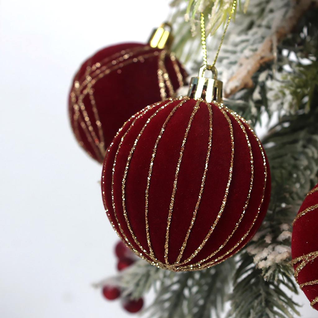 Palline di Natale 616 Set Regalo - Decorazioni da Appendere Verniciate Galvanizzate