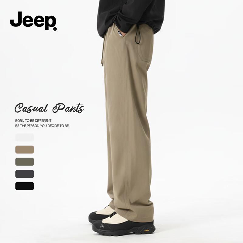 Мужские брюки JEEP в американском ретро стиле, прямые, для активного отдыха M
