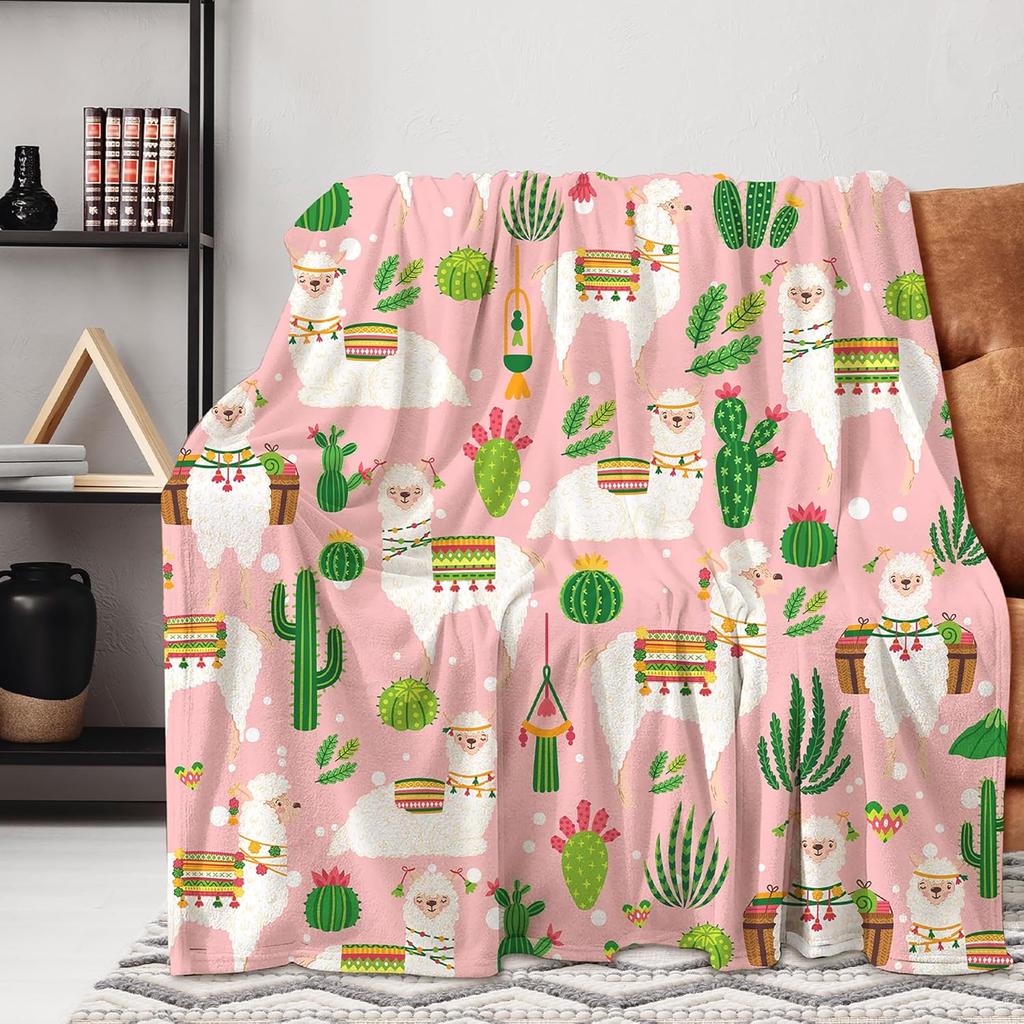 Galaxy Unicorn Blanket Soft Fleece Throw Fantasy Design Kids Room Decor Dreamy Home Decoration