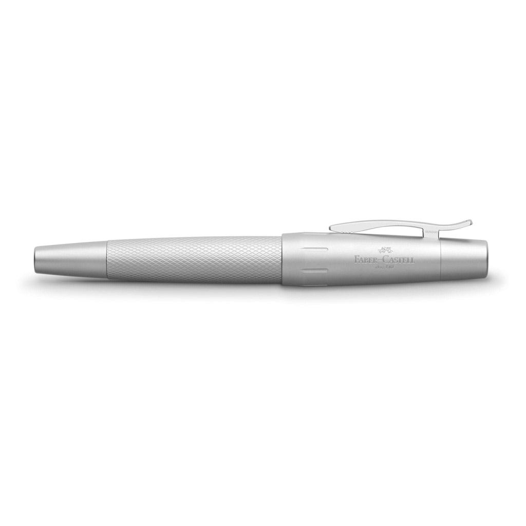 Emotion Fountain F Fine Pure Officially Imported FABER-CASTELL Pen, Nib, Silver, FC148671, Dual-Use,