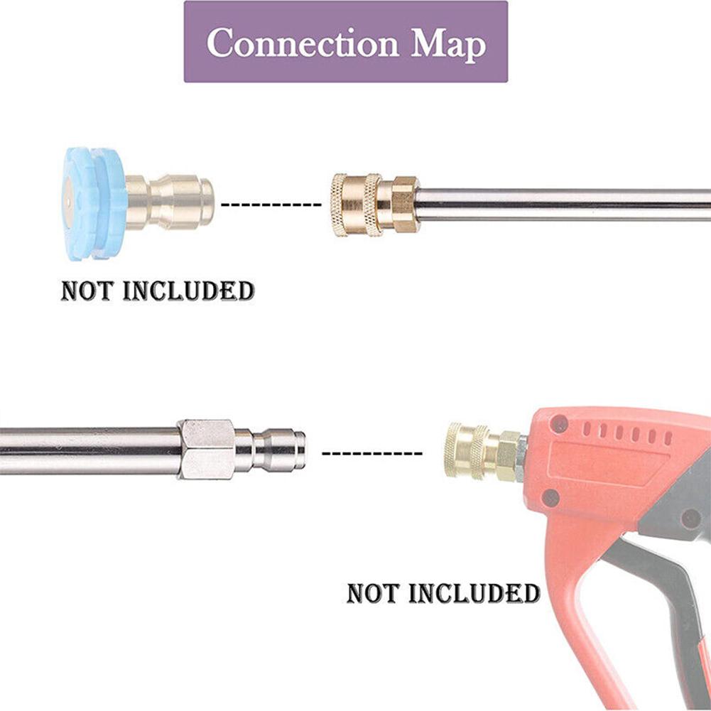 Upgrade Material Pressure Washer Extension Wand For Many Power Washer Accessory
