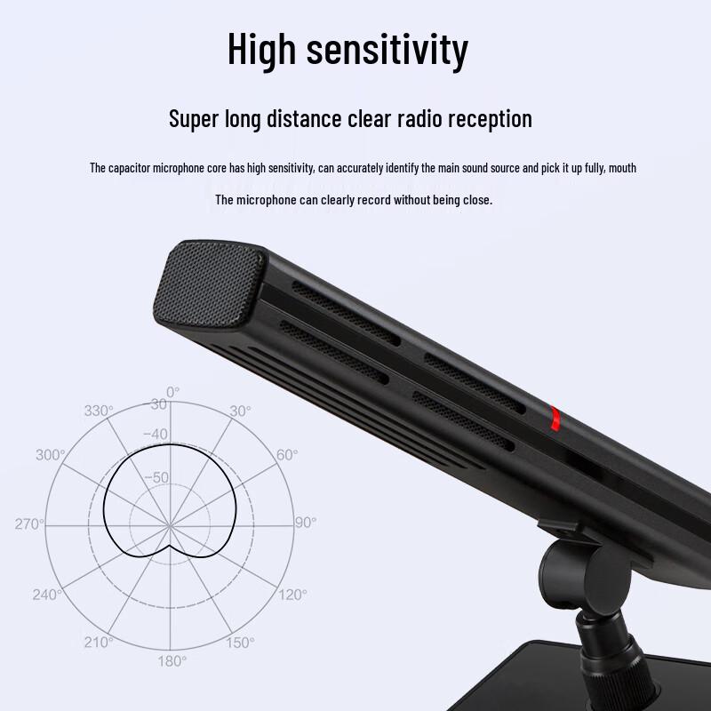 HuiDu BA-6820 Professional Wireless Conference Microphone System (CN Version)