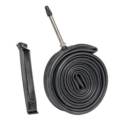 GORIX 700c Cycling Tube Presta 60mm French Valve Compatible for Road and Cross Bikes (700x23-25C / 700x28/32C) (GX-FV60) (700x23/25C)