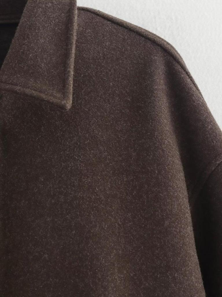 European & American Women's Retro Color Lapel Short Jacket