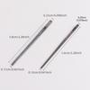2pc Leather Hand Sewing Knitting Needle, Leather Rope Special Needle, DIY Leather Craft Stitching Seam Combine Sewn Accessories
