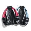 Nuova Giacca da Uomo in Pelle PU Autunno Inverno Collo Alto Giacca da Motociclista Giacca in Pelle Stile Coreano da Uomo Vestibilità Slim Senza Stiratura Moda da Uomo