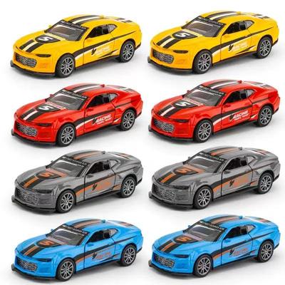 Jouet Voiture en Alliage Moulé sous Pression Porte Peut Être Ouverte Propulsion par Tirer en Arrière Modèle de Véhicule Collectionnable Jouet pour Enfants