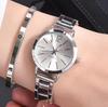 Fashion Roman Numeral Women's Watch & Bracelet Set with Diamond Inlay