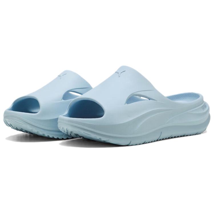 PUMA Softride ZeroG Slide Slippers Unisex Light Blue