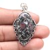 Pendant Eudialyte Gemstone Handicraft Valentine'Day Gift Silver Jewelry 2"